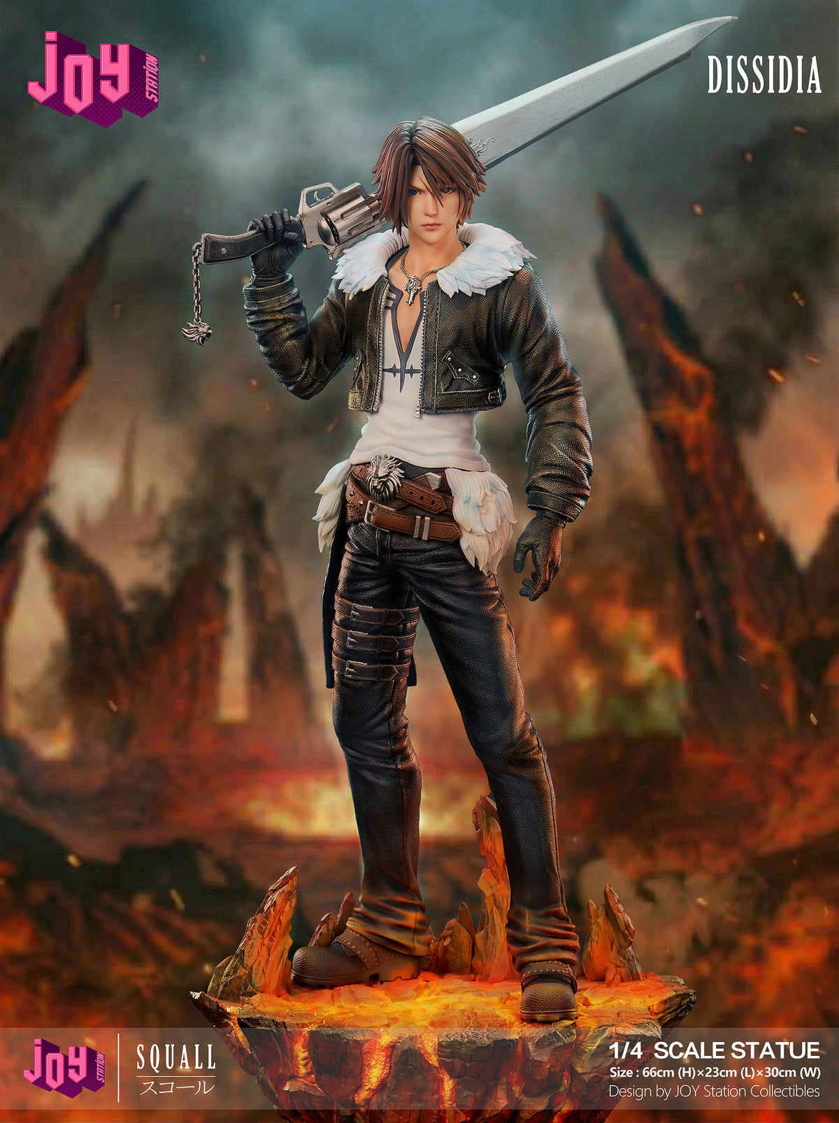 Estatuilla Final Fantasy VIII | Squall Leonhart | Joy Station Studio | Tienda Anime | Tico Ofertas Joy Station Studio