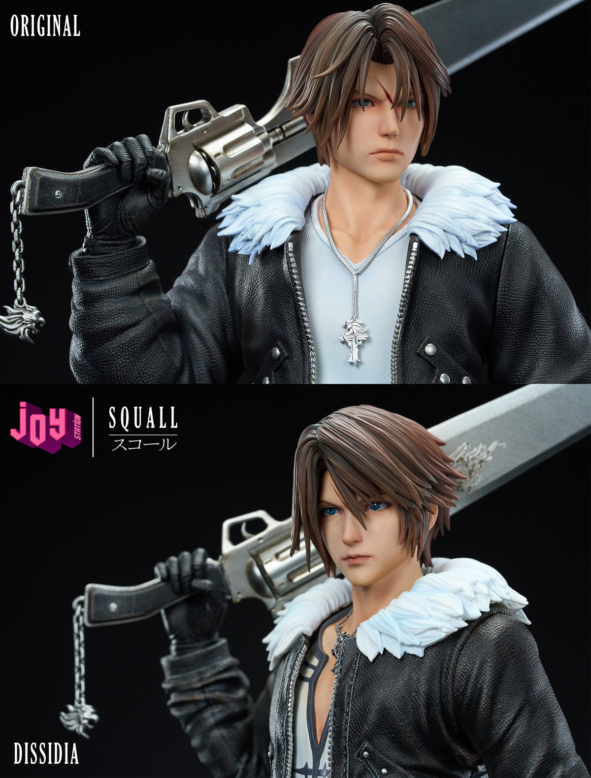 Estatuilla Final Fantasy VIII | Squall Leonhart | Joy Station Studio | Tienda Anime | Tico Ofertas Joy Station Studio