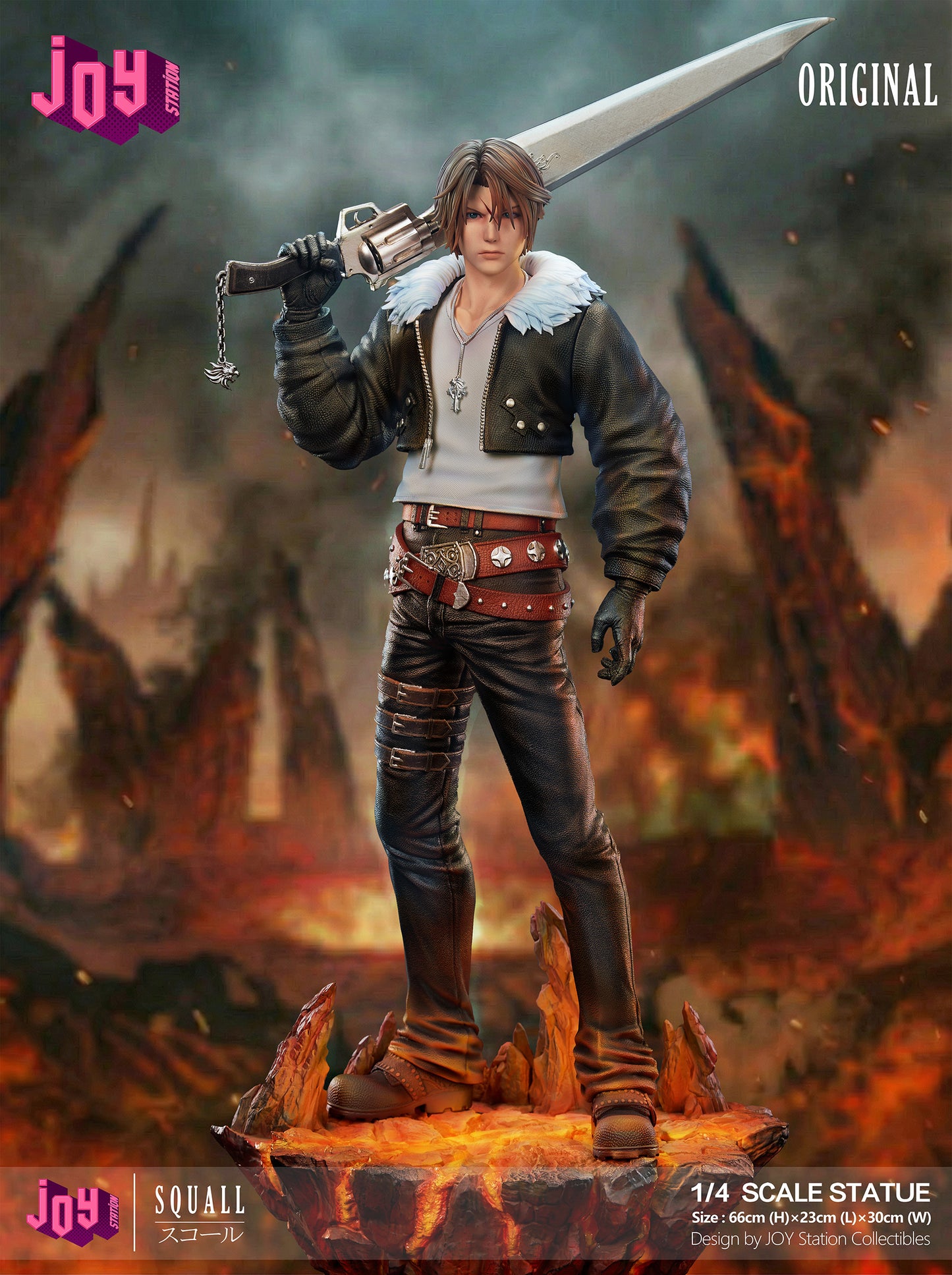 Estatuilla Final Fantasy VIII | Squall Leonhart | Joy Station Studio | Tienda Anime | Tico Ofertas Joy Station Studio