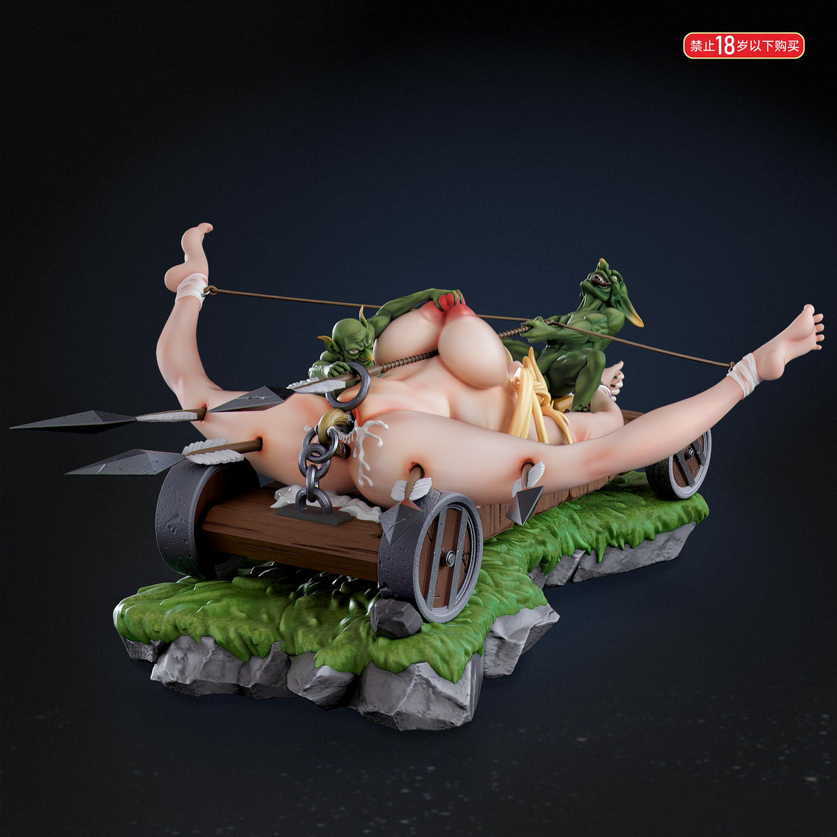 Estatuilla  Fish Head Studio | Tsunade - Goblin Crossbow | Naruto GK 1/6 | Tico Ofertas Fish Head Studio