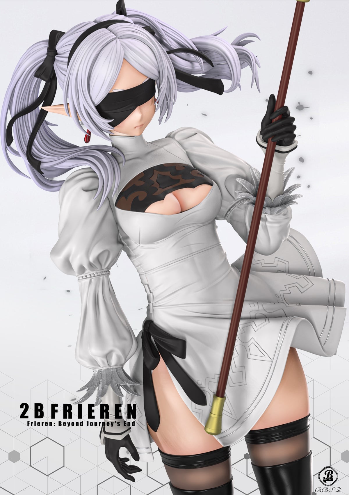 Estatuilla Frieren: Beyond Journey’s End | 2B Frieren | BBSD Studio | Tico Ofertas BBSD Studio