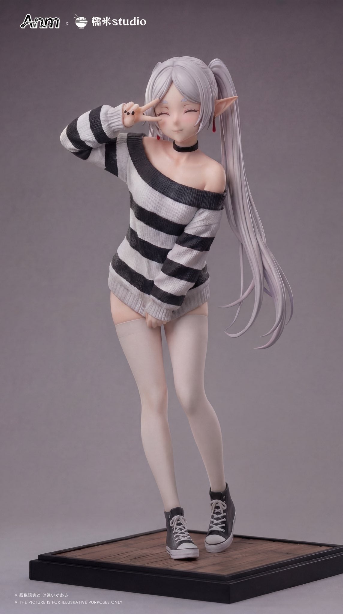 Estatuilla Frieren: Beyond Journey's End | Frieren Urban Beauty | Anm Studio x Nuo Mi Studio | Tienda Anime | Tico Ofertas Anm Studio x Nuo Mi Studio