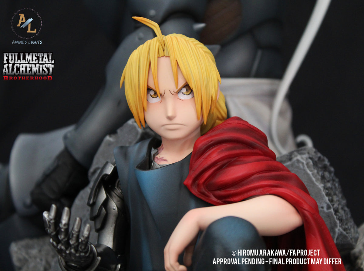 Estatuilla Fullmetal Alchemist: Brotherhood | Edward &amp; Alphonse Elric | Tienda Anime | Tico Ofertas Animes Lights