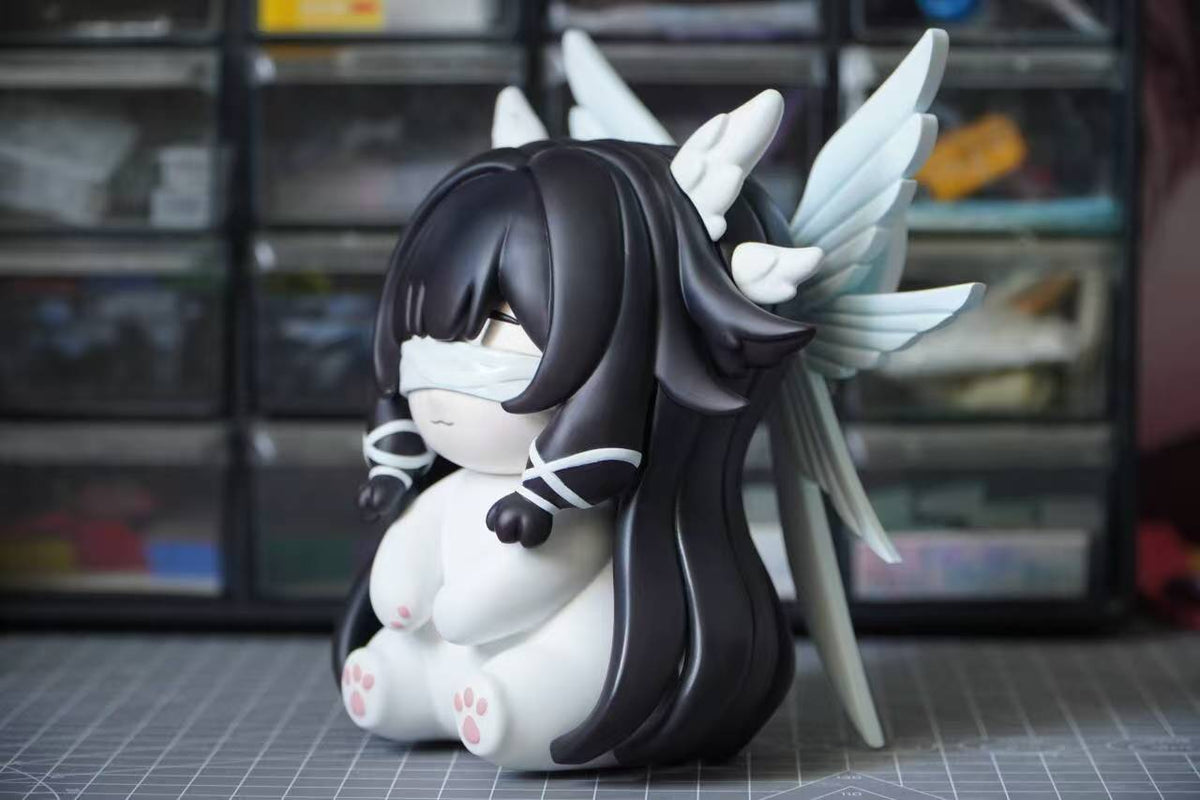 Estatuilla Genshin Impact | Columbina x Sandrone Yawning Kitten GK Statue | Na Jia Studio | Tienda Anime | Tico Ofertas Na Jia Studio