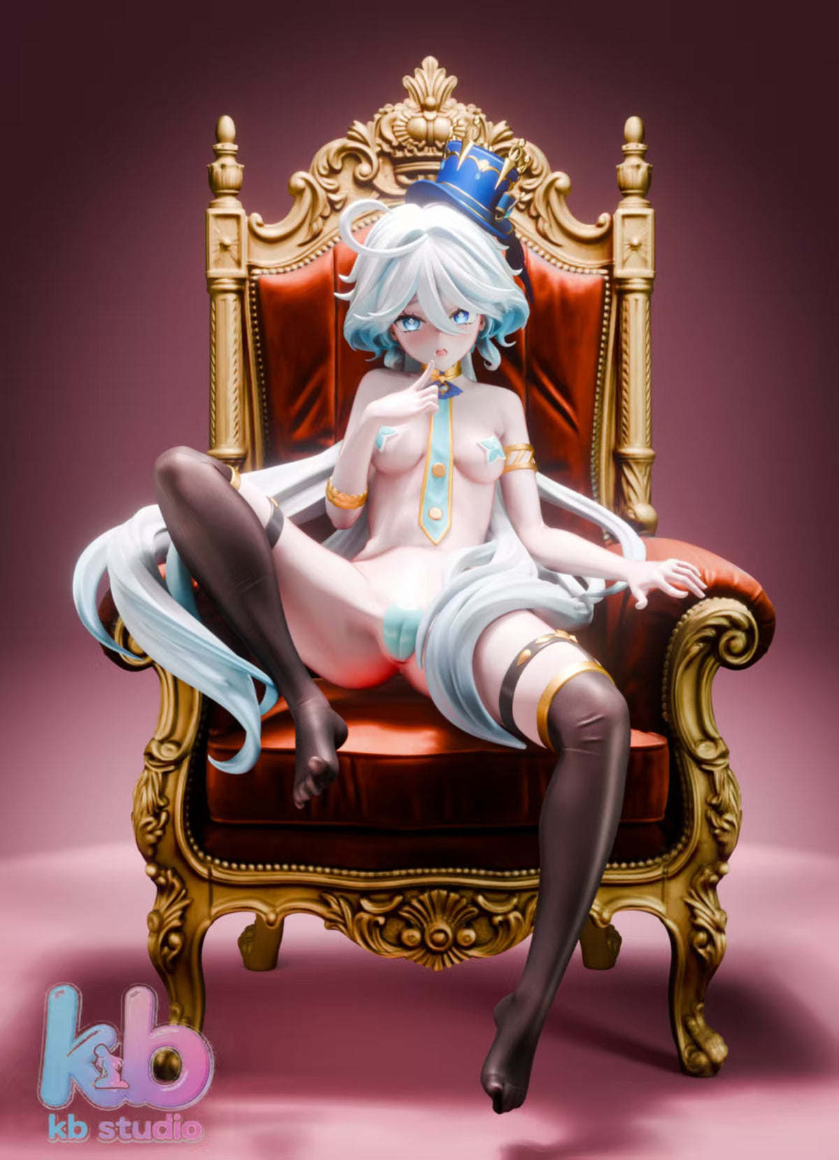 Estatuilla Genshin Impact | Furina (Throne Version) | KB Studio | Tienda Anime Costa Rica | Tico Ofertas Crown Studio