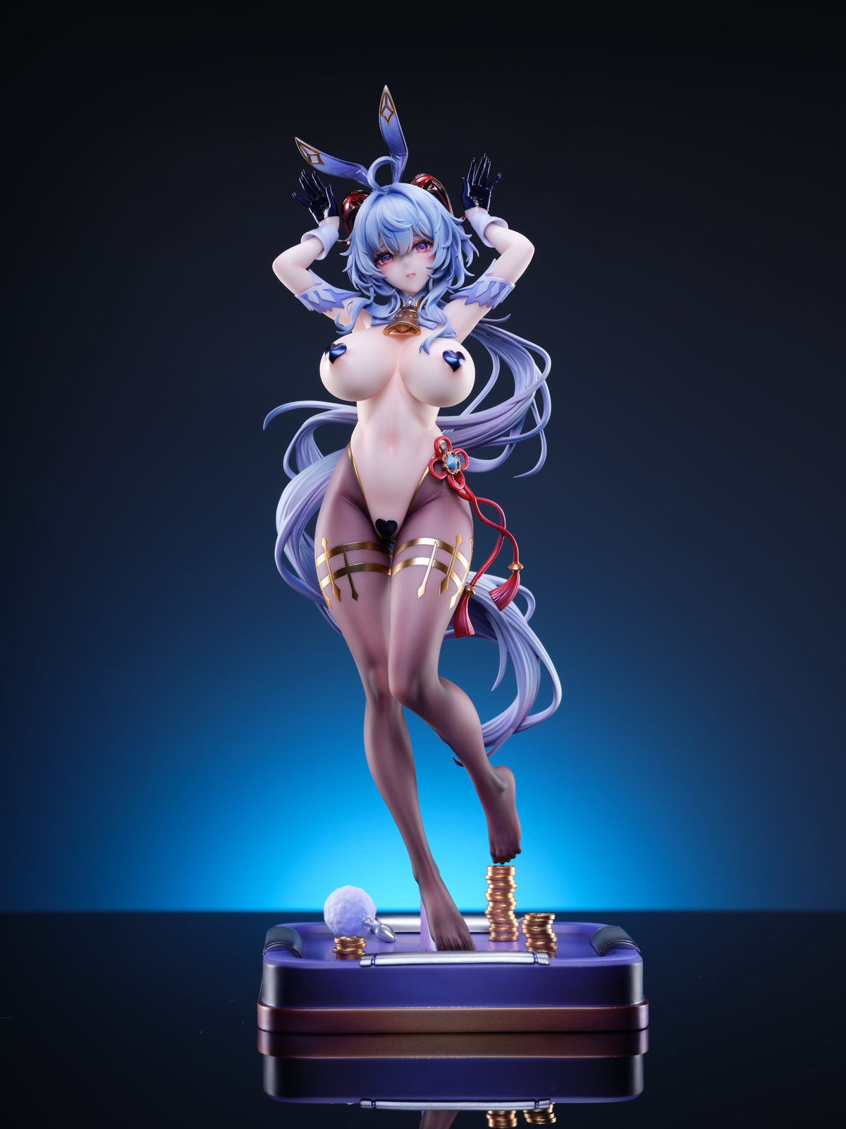 Estatuilla Genshin Impact | Ganyu Rabbit Ears | Genius Bee Studio | Tienda Anime Costa Rica | Tico Ofertas Genius Bee Studio
