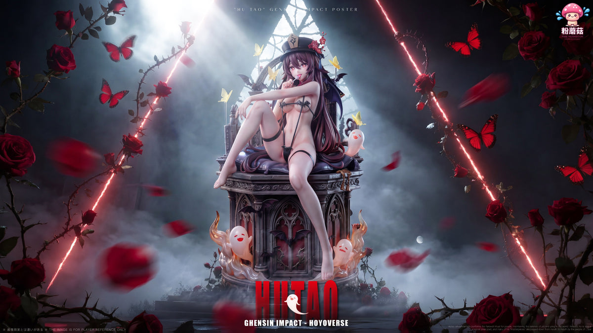 Estatuilla Genshin Impact | Hu Tao | Pink Mushroom Studio | Tienda Anime | Tico Ofertas Pink Mushroom Studio