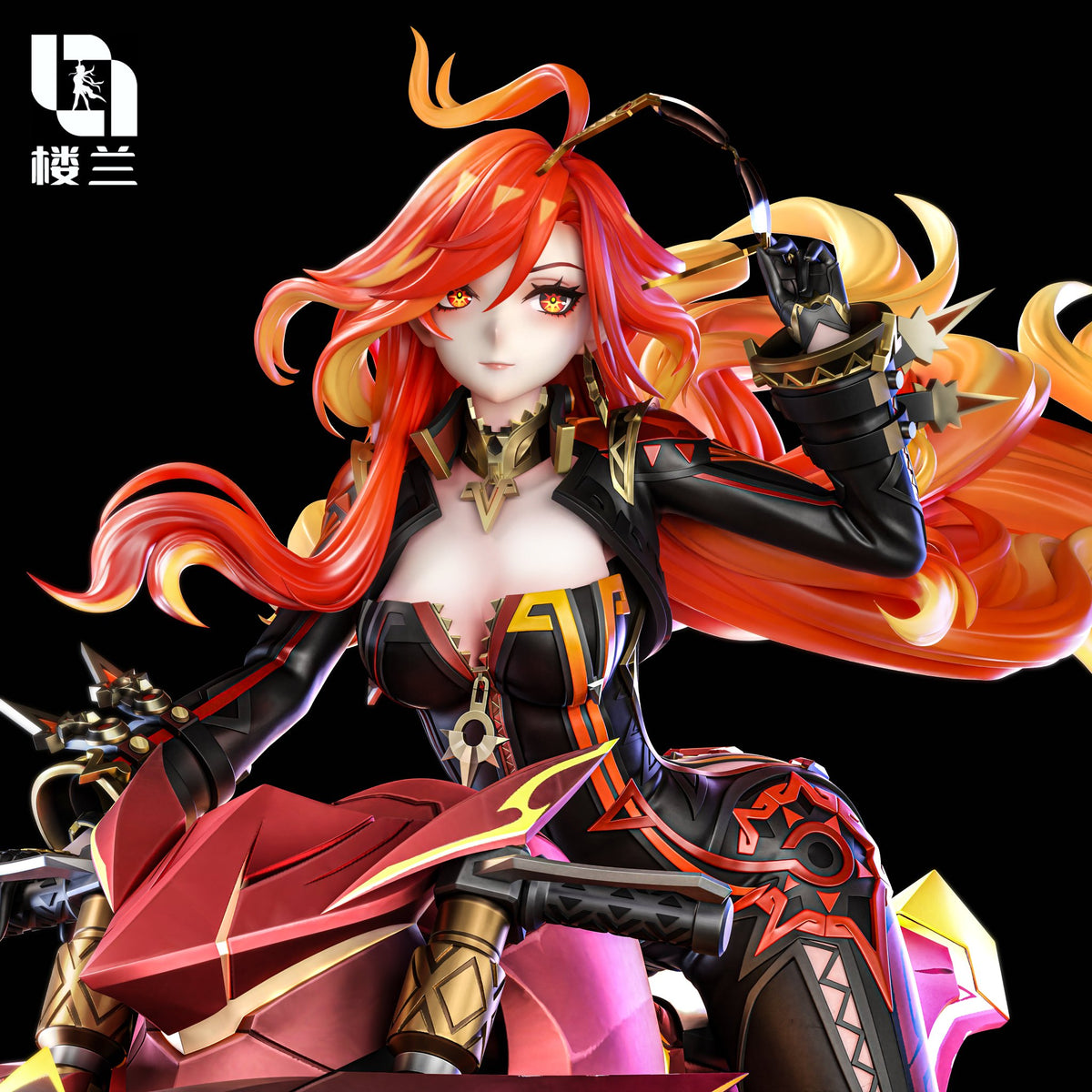 Estatuilla Genshin Impact | Mavuika | Lou Lan Studio |tienda anime | Tico Ofertas Lou Lan Studio