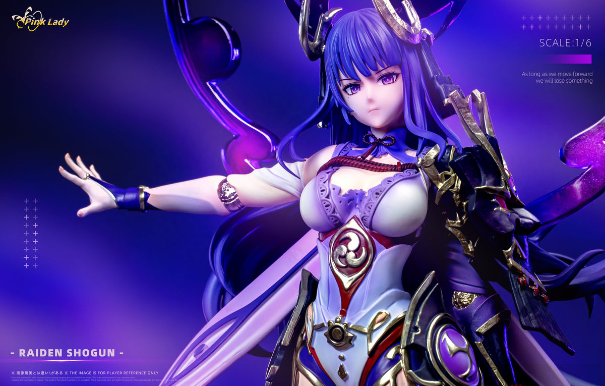 Estatuilla Genshin Impact | Raiden Shogun (Beelzebul) | Tienda Anime | Tico Ofertas Pink Lady Studio