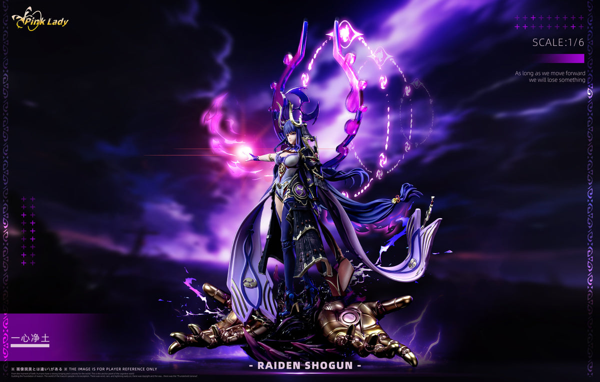 Estatuilla Genshin Impact | Raiden Shogun (Beelzebul) | Tienda Anime | Tico Ofertas Pink Lady Studio
