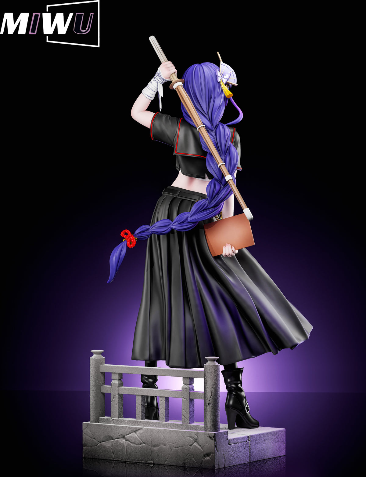 Estatuilla  Genshin Impact | Raiden Shogun x Yae Miko | Miwu Studio | Tienda Anime | Tico Ofertas Miwu Studio