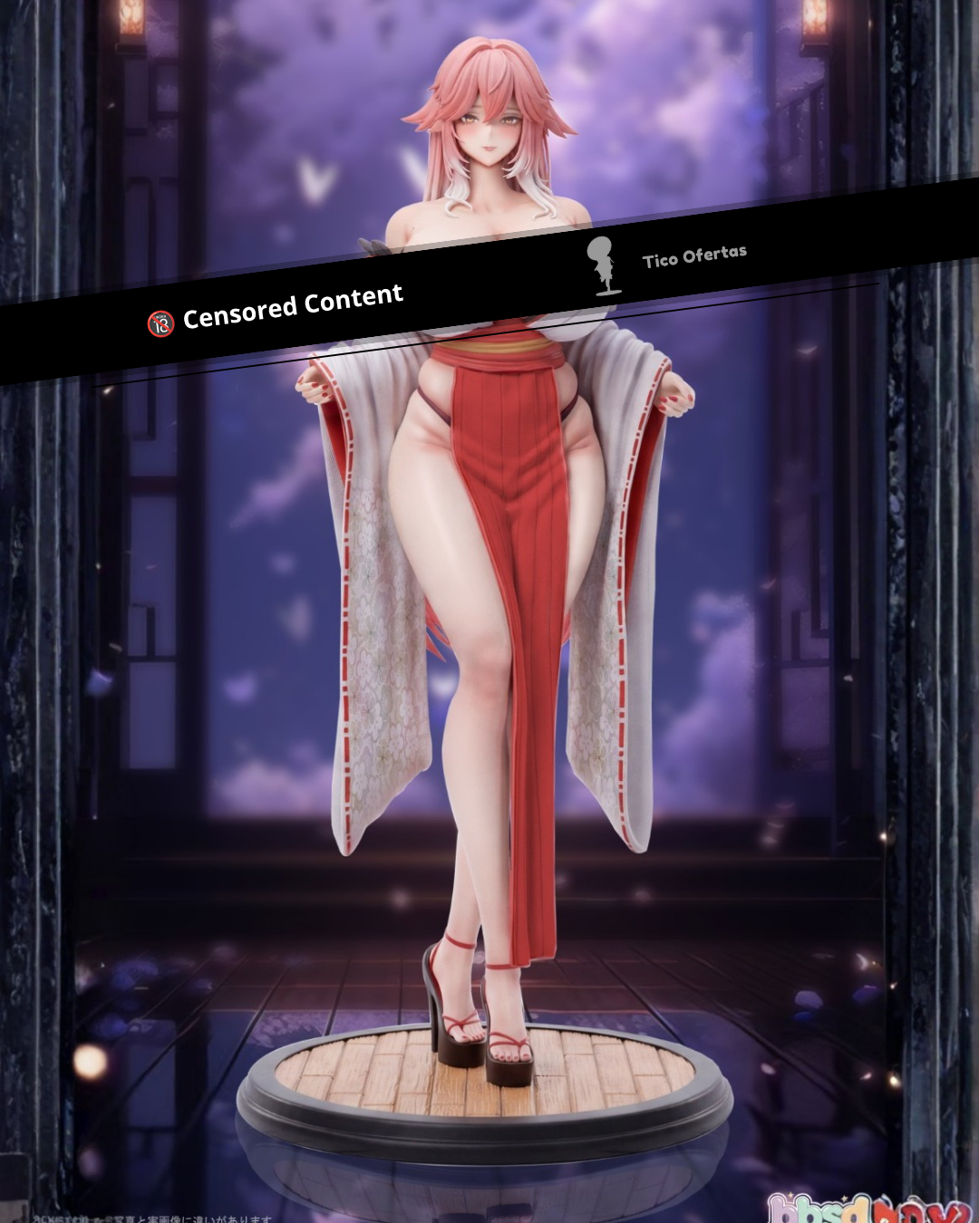 Estatuilla Genshin Impact | Yae Miko | BBSD Studio | Tienda Anime | Tico Ofertas BBSD Studio