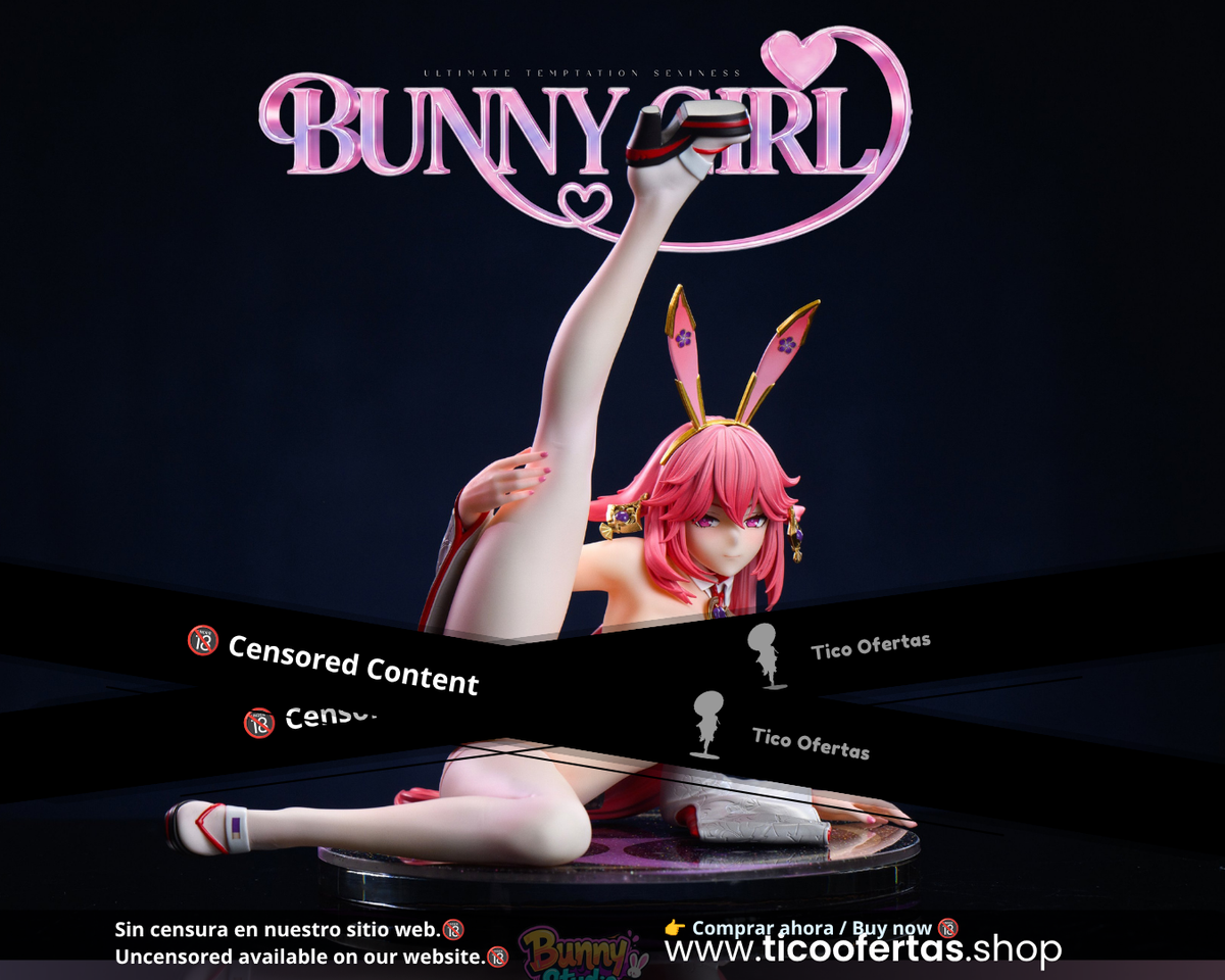 Estatuilla Genshin Impact | Yae Miko Bunny Girl 1/6 GK Statue | Bunny Studio | Tienda Anime | Tico Ofertas Bunny Studio