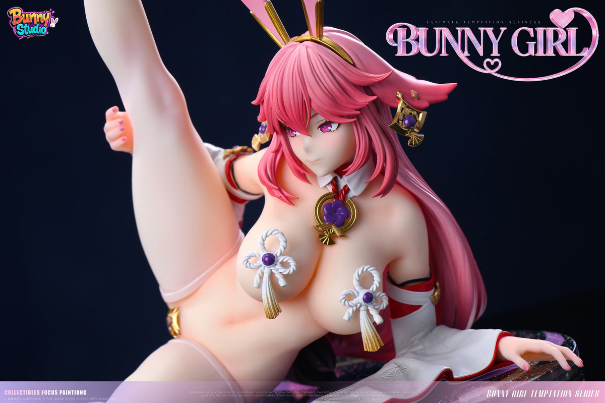 Estatuilla Genshin Impact | Yae Miko Bunny Girl 1/6 GK Statue | Bunny Studio | Tienda Anime | Tico Ofertas Bunny Studio