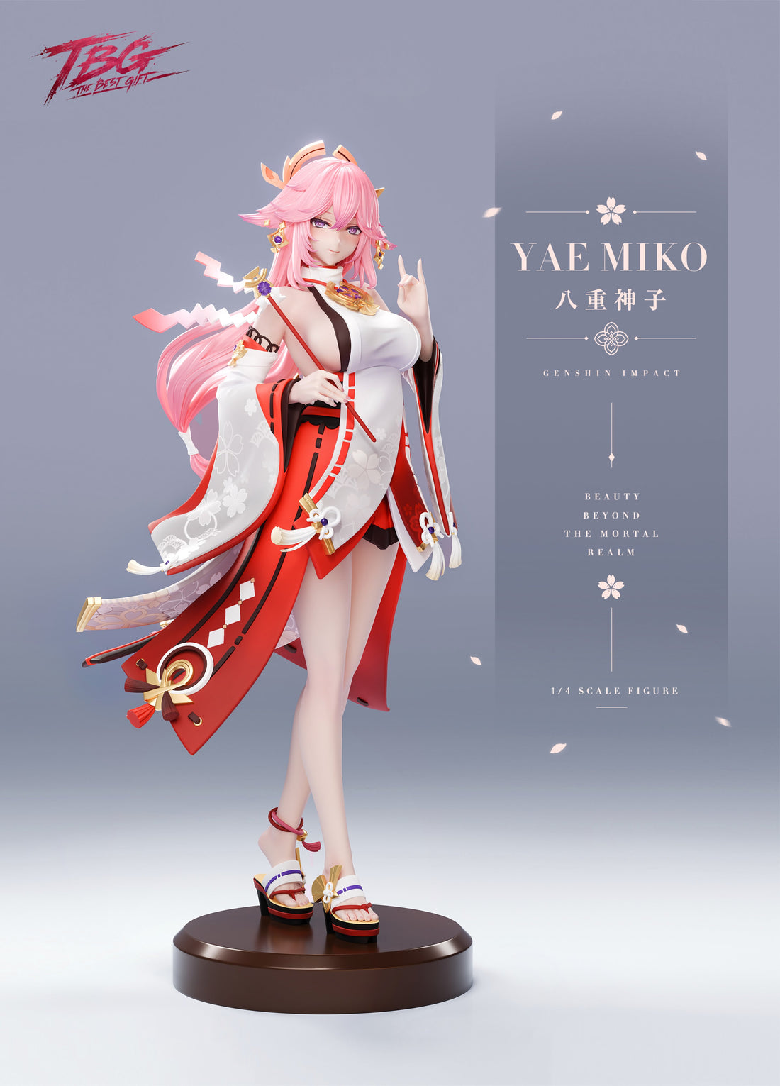 Estatuilla Genshin Impact | Yae Miko | TBG Studio | Tienda Anime | Tico Ofertas