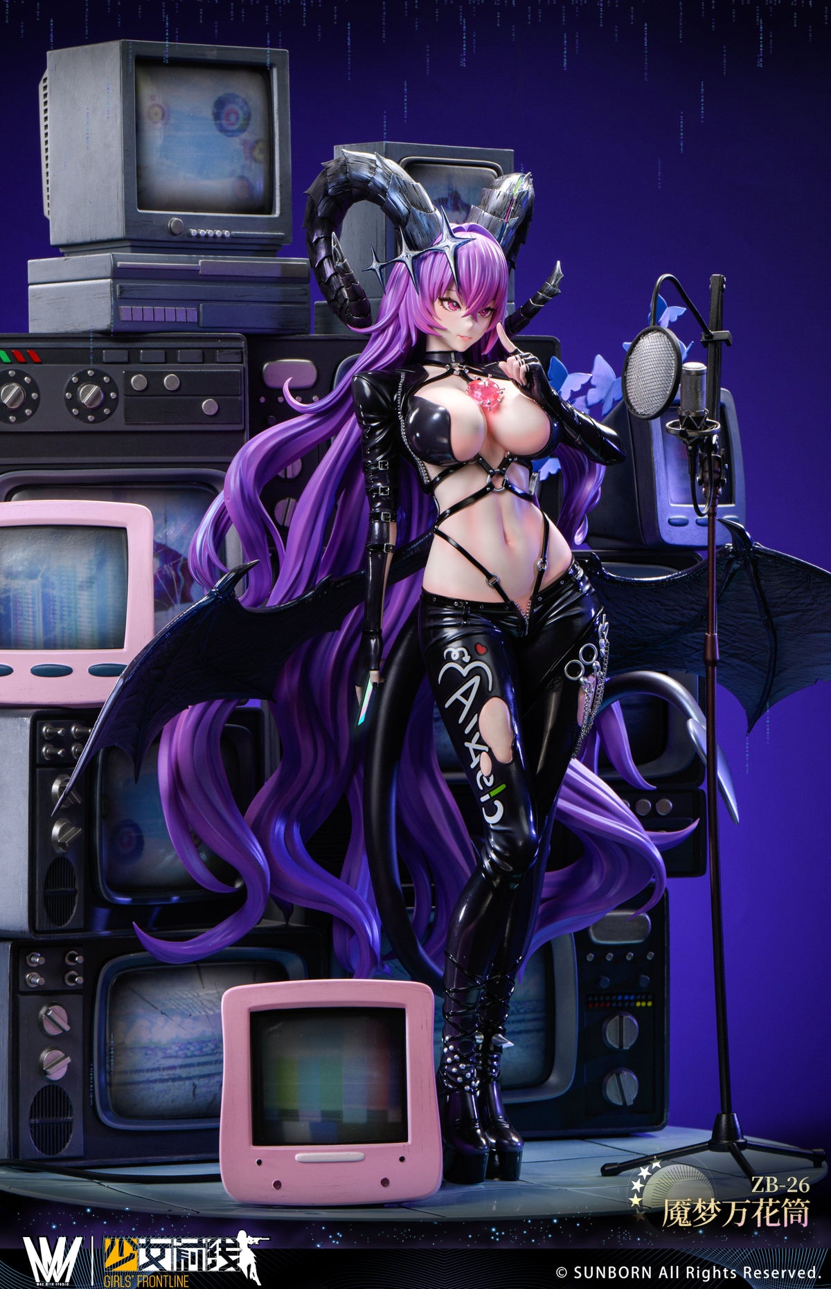 Estatuilla Girls' Frontline | Tactical Doll ZB-26 | Max Milk Studio × AoTee Studios | Tienda Anime | Tico Ofertas FLARE