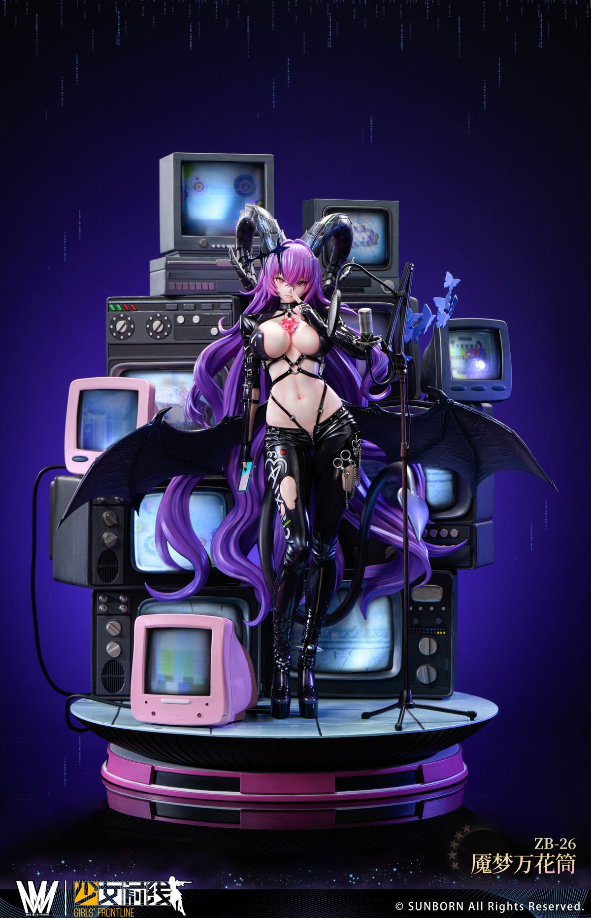 Estatuilla Girls' Frontline | Tactical Doll ZB-26 | Max Milk Studio × AoTee Studios | Tienda Anime | Tico Ofertas FLARE