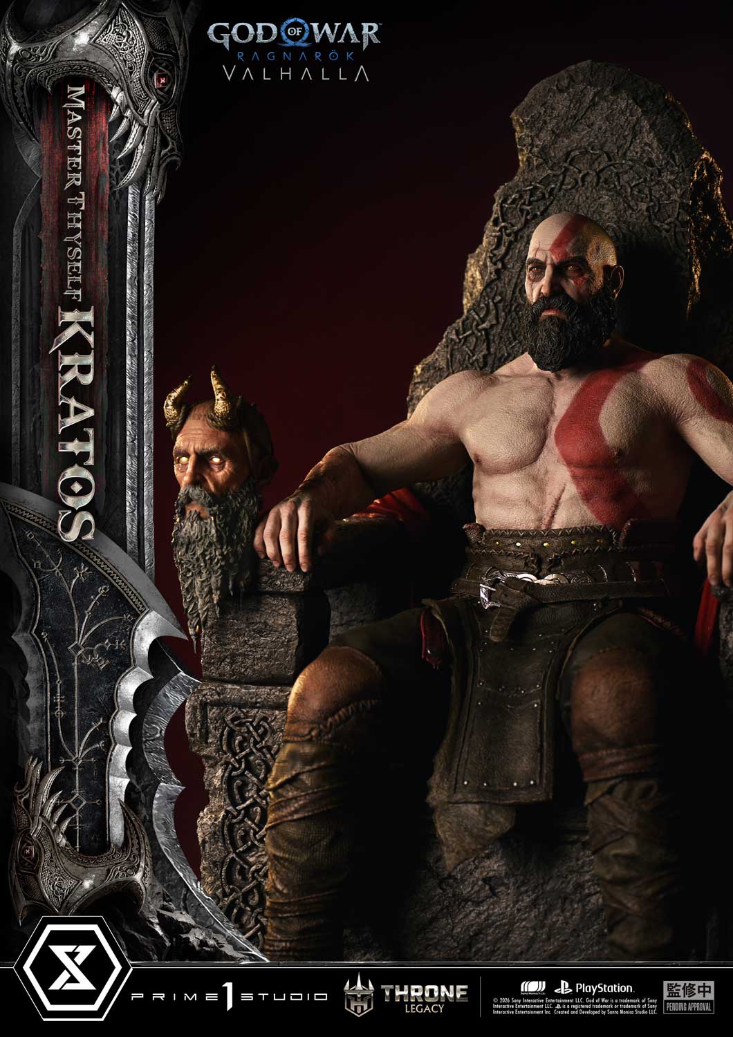 Estatuilla God of War Ragnarök | Kratos | Prime 1 Studio | Tienda Anime | Tico Ofertas Prime 1 Studio