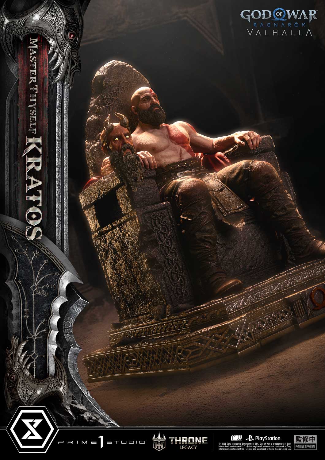 Estatuilla God of War Ragnarök | Kratos | Prime 1 Studio | Tienda Anime | Tico Ofertas Prime 1 Studio