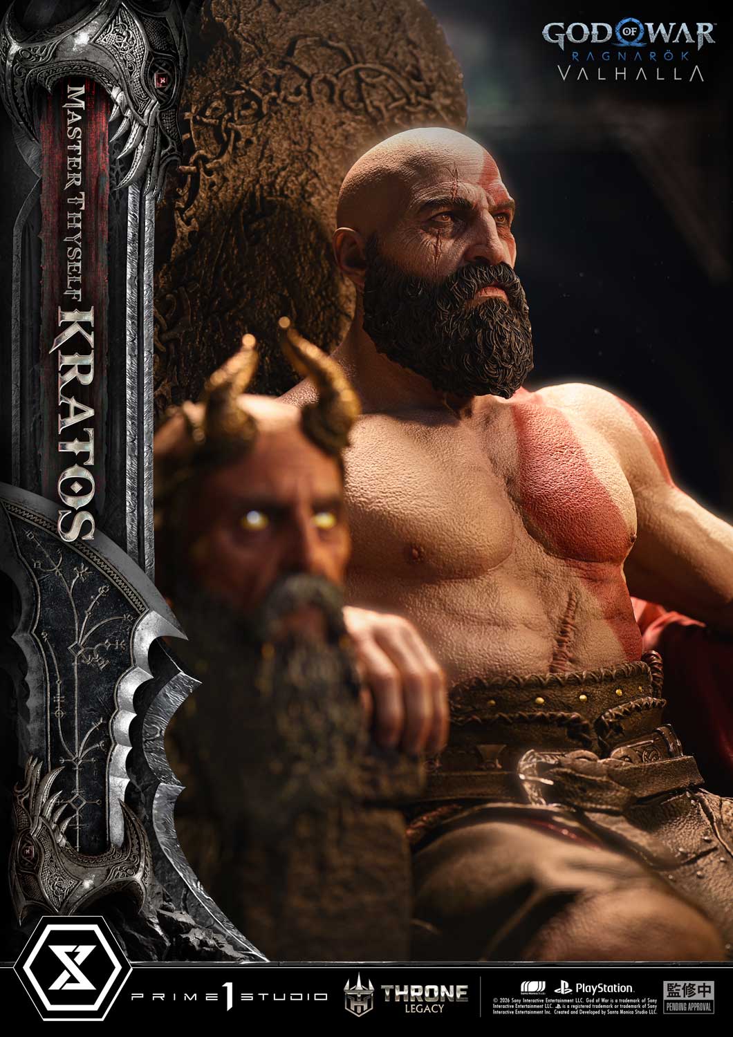 Estatuilla God of War Ragnarök | Kratos | Prime 1 Studio | Tienda Anime | Tico Ofertas Prime 1 Studio