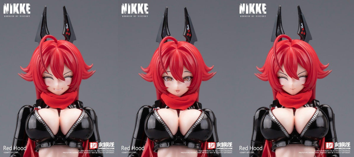 Estatuilla Goddess of Victory: NIKKE | Red Hood 1/12 Plastic Model Kit | He Mo Xian | Tienda Anime | Tico Ofertas He Mo Xian