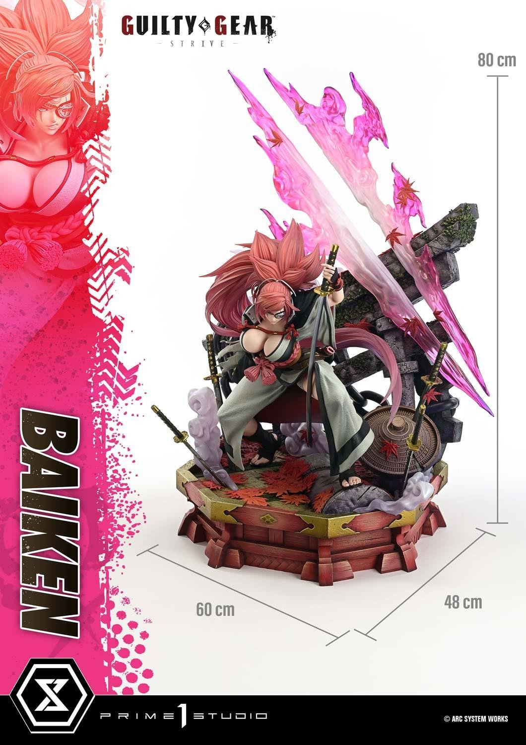 Estatuilla GUILTY GEAR -STRIVE- | Baiken | Prime 1 Studio Ultimate Premium Masterline | Tienda Anime Costa Rica | Tico Ofertas