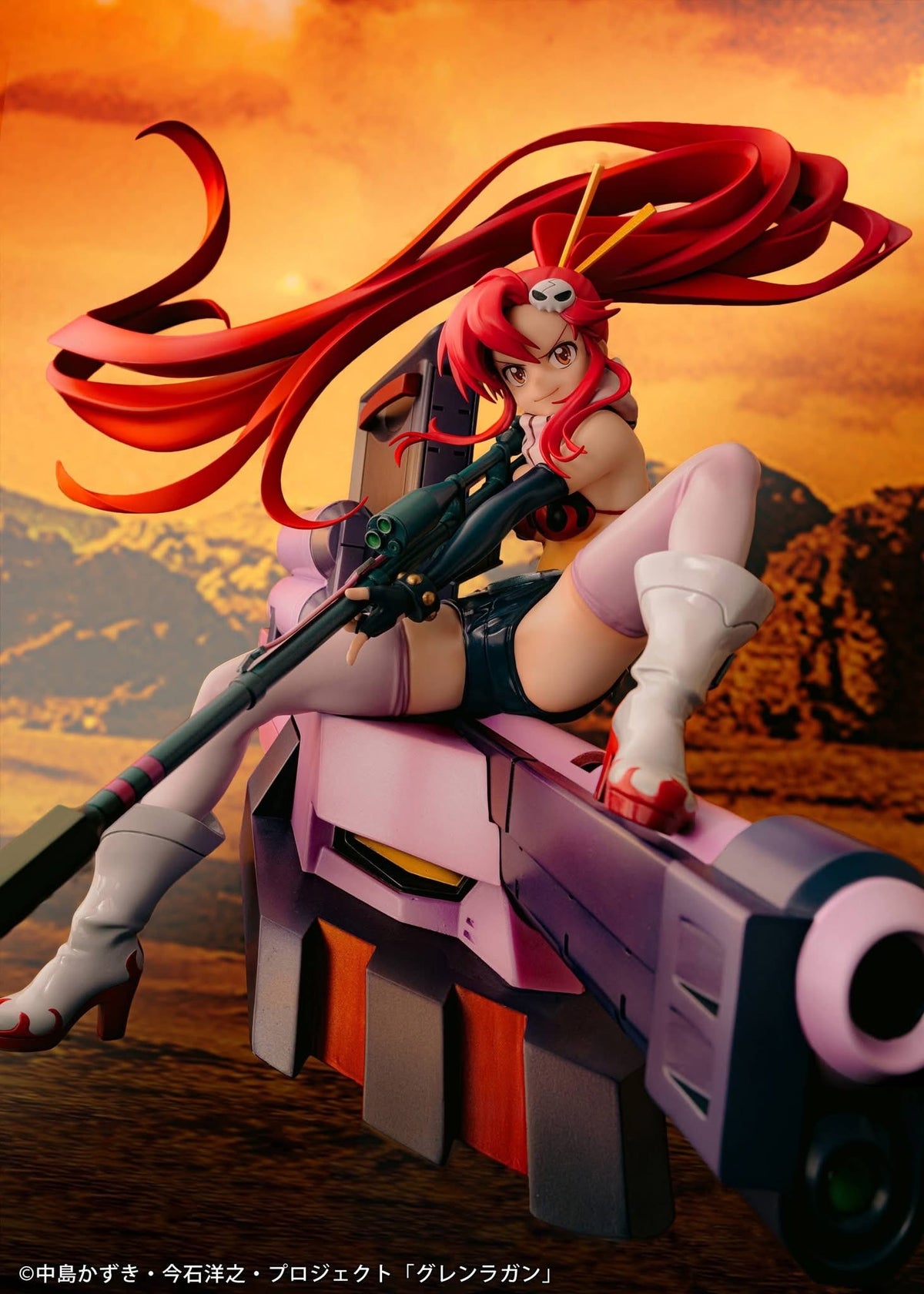 Estatuilla Gurren Lagann | Yoko & Yoko M Tank | Proof | Tico Ofertas Animester