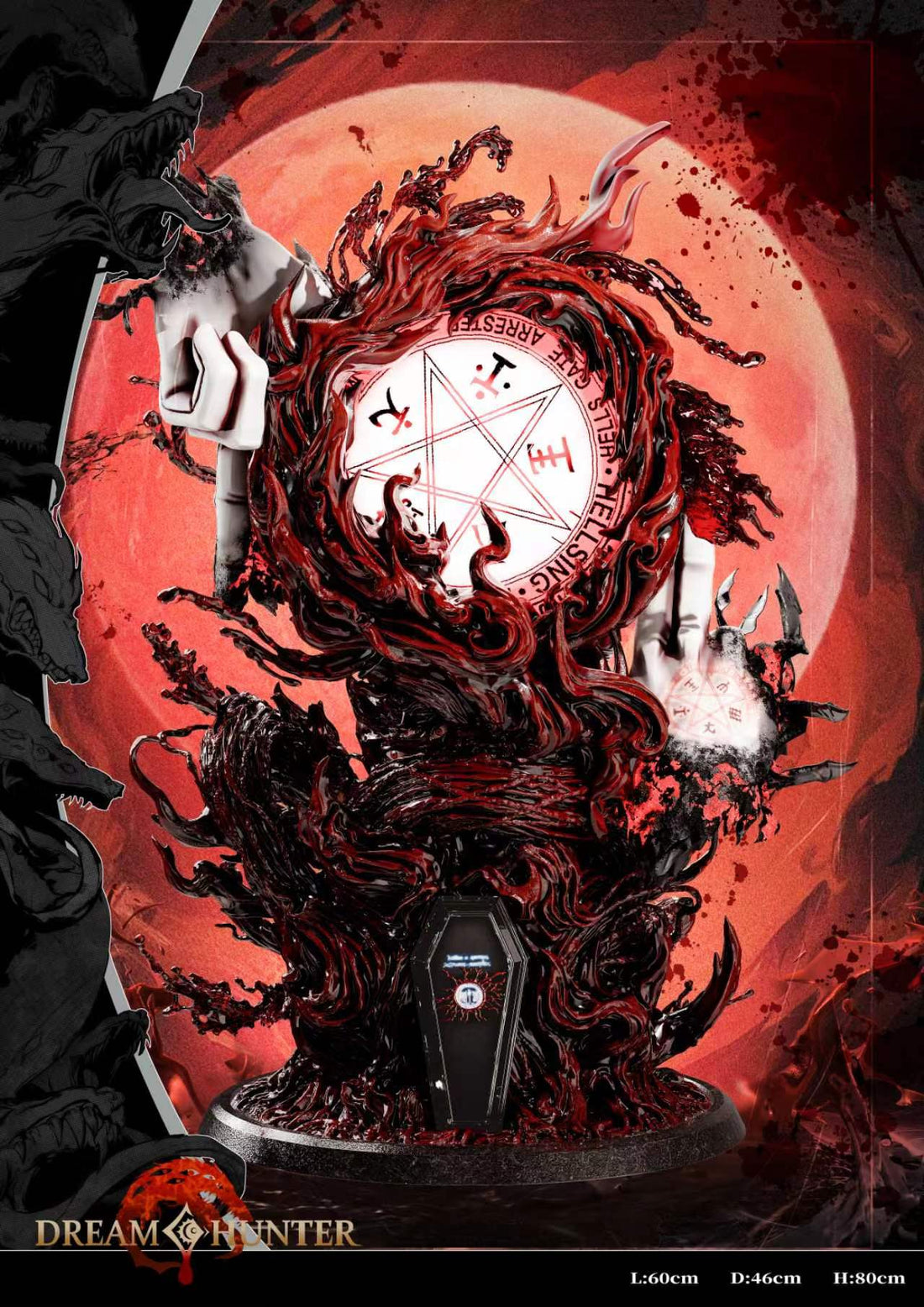 Estatuilla  Hellsing | Alucard | Dream Hunter Studio | 1/6 GK Statue | Tico Ofertas