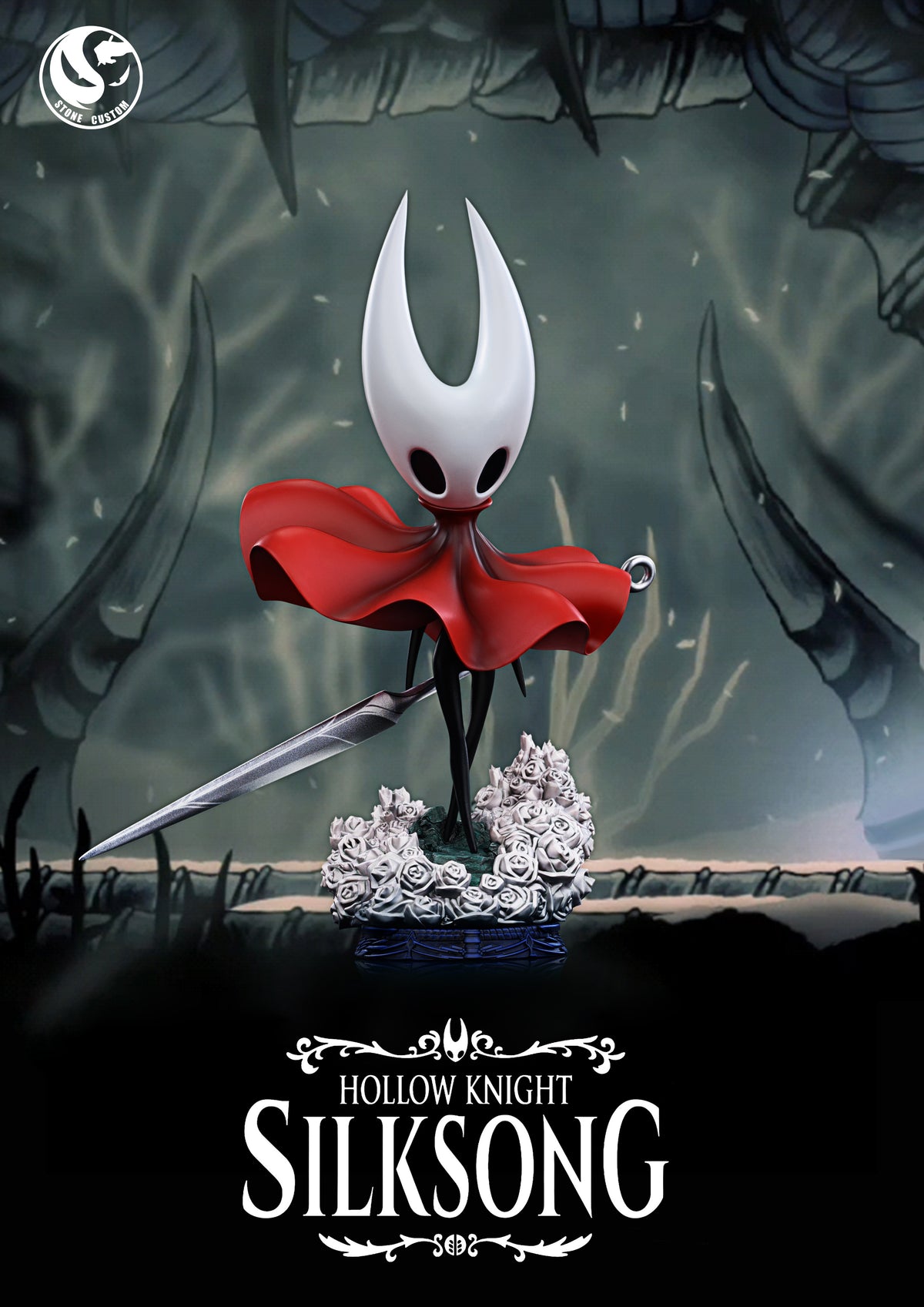 Estatuilla Hollow Knight | Hornet | tienda anime | Tico Ofertas Stone Custom Studio