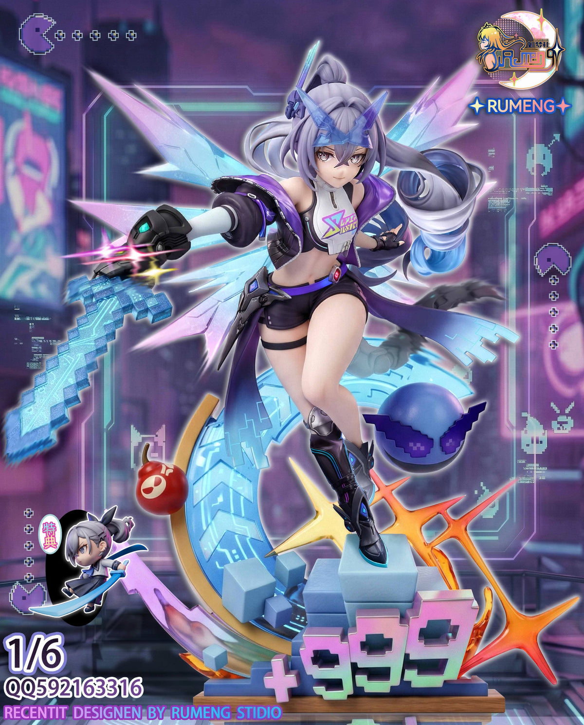 Estatuilla Honkai: Star Rail | Silver Wolf LV.999 | Rumeng Studio | Tienda Anime Costa Rica | Tico Ofertas RUMENG Studio