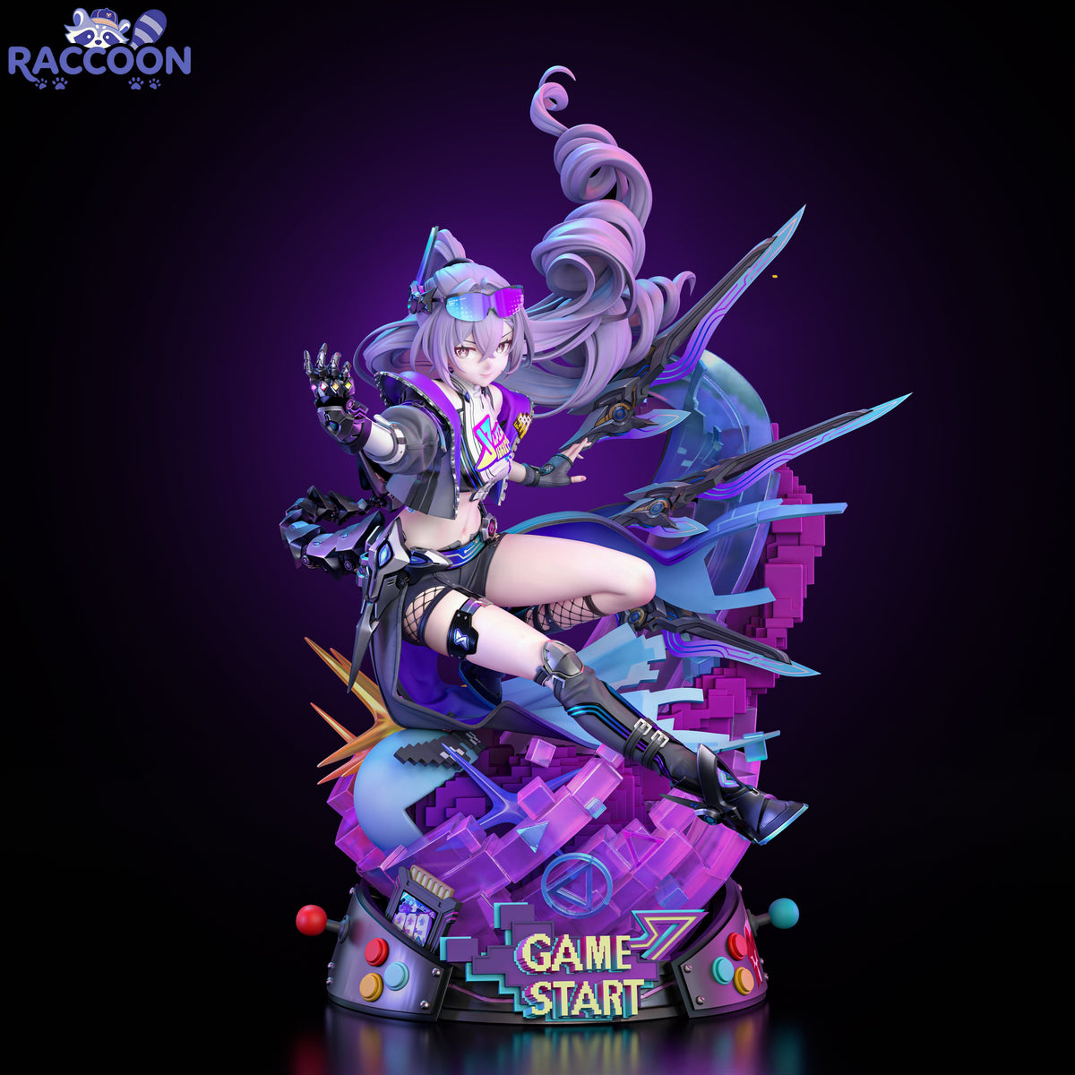 Estatuilla Honkai: Star Rail | Silver Wolf | Xiao Huan Xiong Studio | Tienda Anime | Tico Ofertas Xiao Huan Xiong Studio