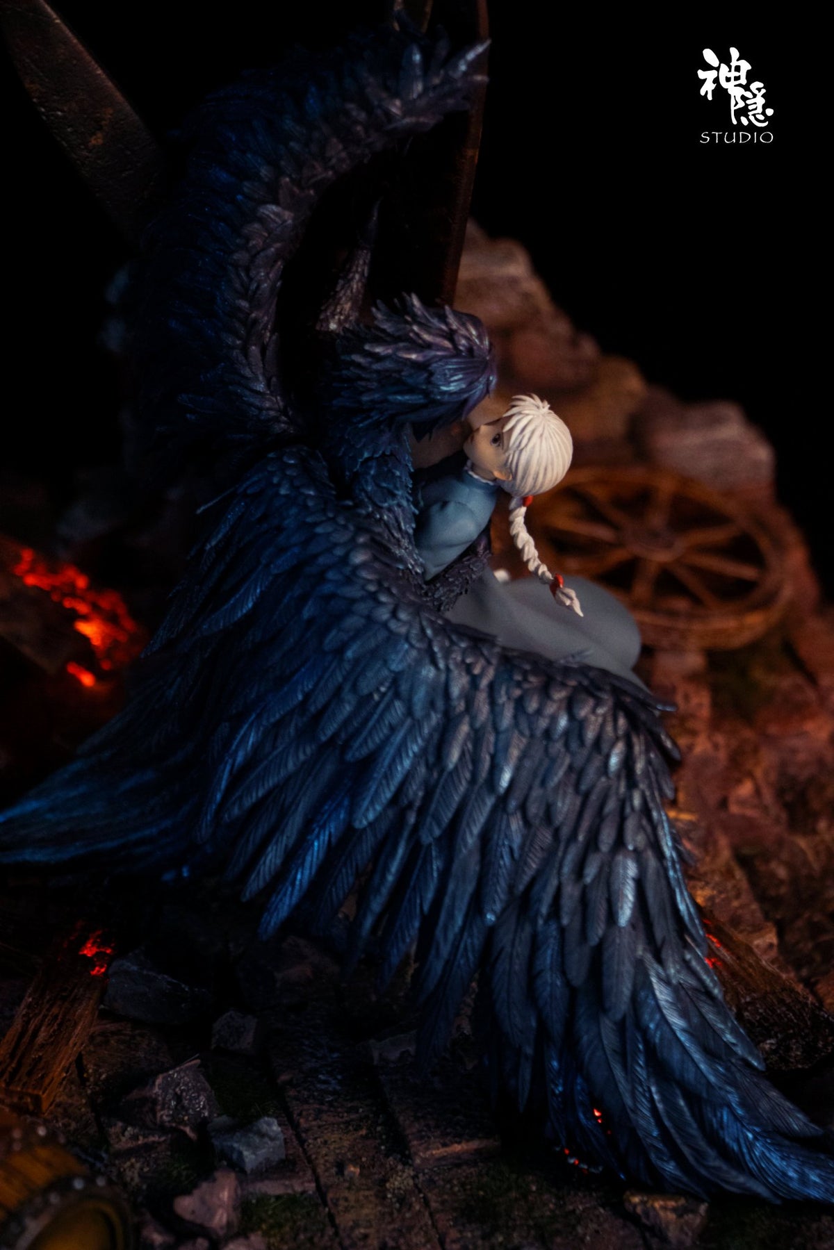 Estatuilla Howl's Moving Castle | Howl & Sophie | Tienda Anime | Tico Ofertas Mi Yin Studio