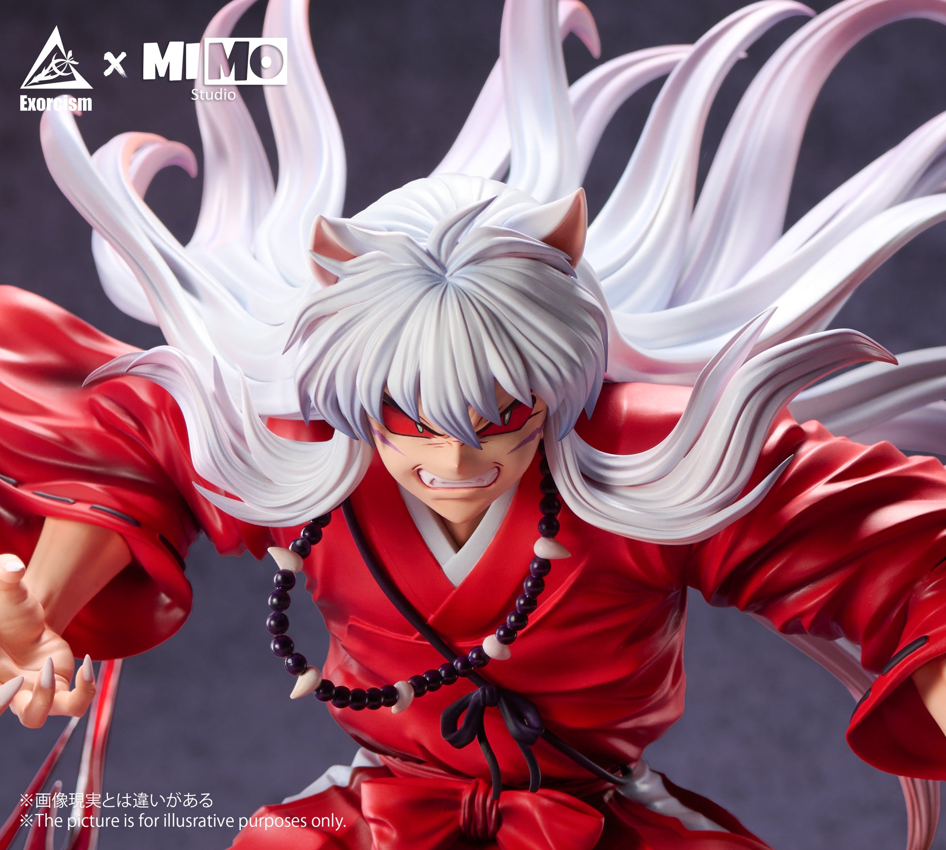Estatuilla InuYasha | Demon Inuyasha | Exorcism Studio x MIMO Studio | Tienda Anime | Tico Ofertas Exorcism Studio x MIMO Studio
