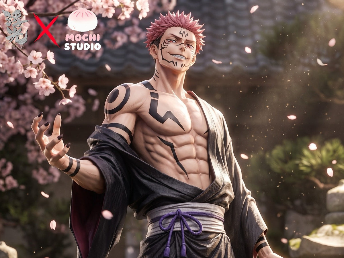 Figura de colección Estatuilla Jujutsu Kaisen | Ryomen Sukuna – Handsome Men Series 003 | MOCHI Studio