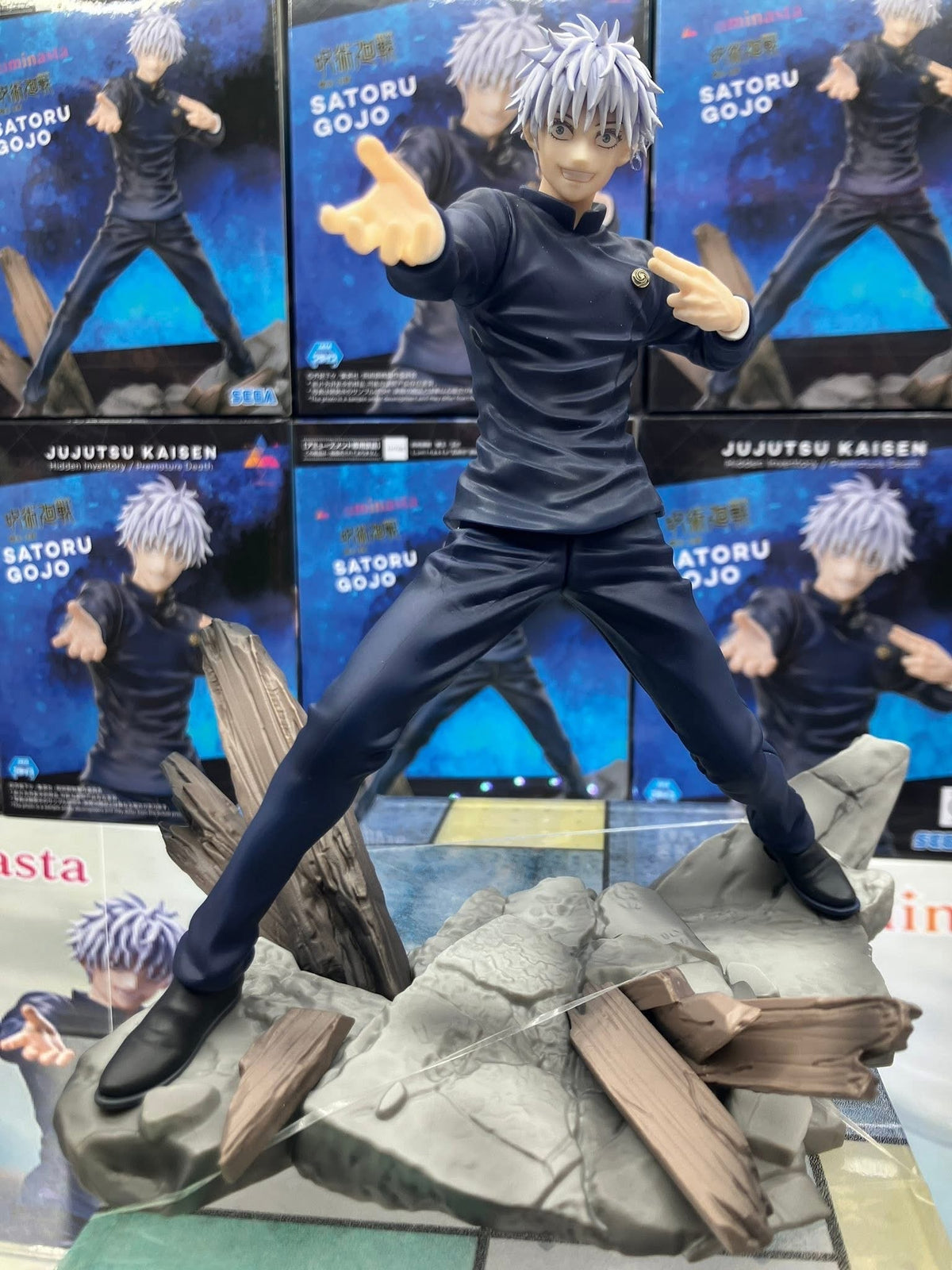 Estatuilla Jujutsu Kaisen | Satoru Gojo Fierce Battle Ver. | SEGA | Luminasta | Tico Ofertas Equal=Arts