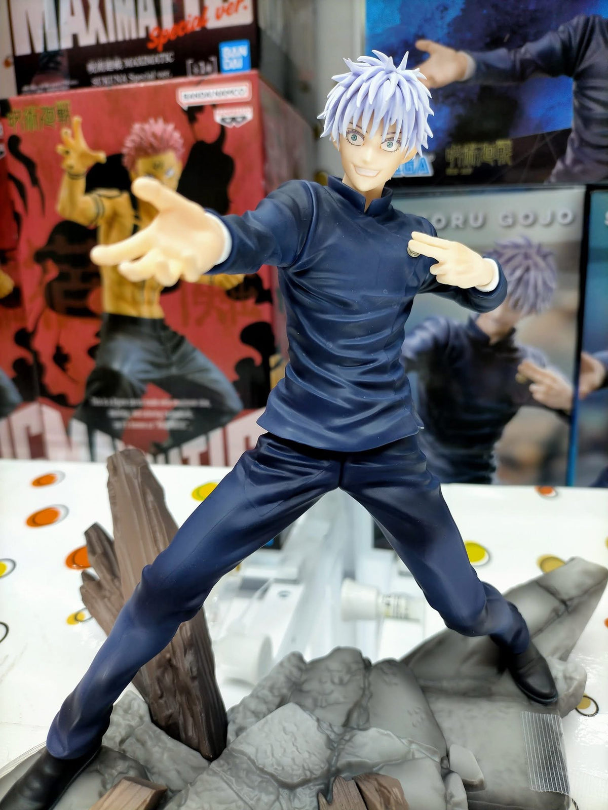 Estatuilla Jujutsu Kaisen | Satoru Gojo Fierce Battle Ver. | SEGA | Luminasta | Tico Ofertas Equal=Arts