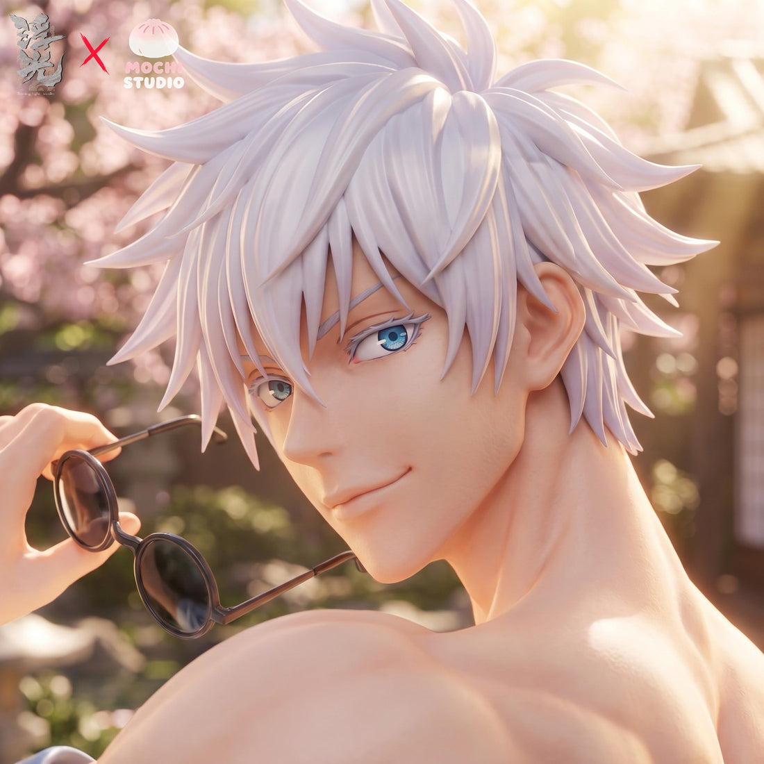 Estatuilla Jujutsu Kaisen | Satoru Gojo Handsome Men Series 001 1/6 GK Statue | MOCHI Studio x Floating Light Studio | Tienda Anime | Tico Ofertas