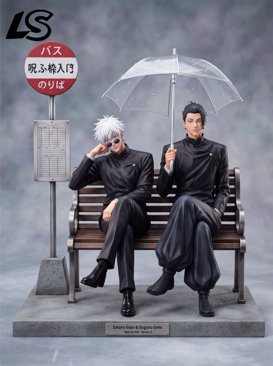 Estatuilla Jujutsu Kaisen | Satoru Gojo & Suguru Geto | L.S Studio | Tienda Anime | Tico Ofertas