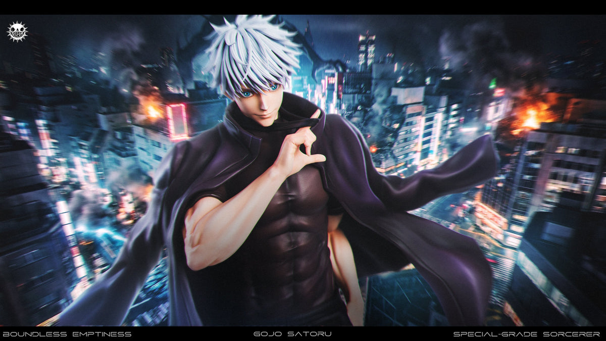 Estatuilla Jujutsu Kaisen | Satoru Gojo | ZanyJoke X FANTASY | Tienda Anime | Tico Ofertas Rumeng Studio
