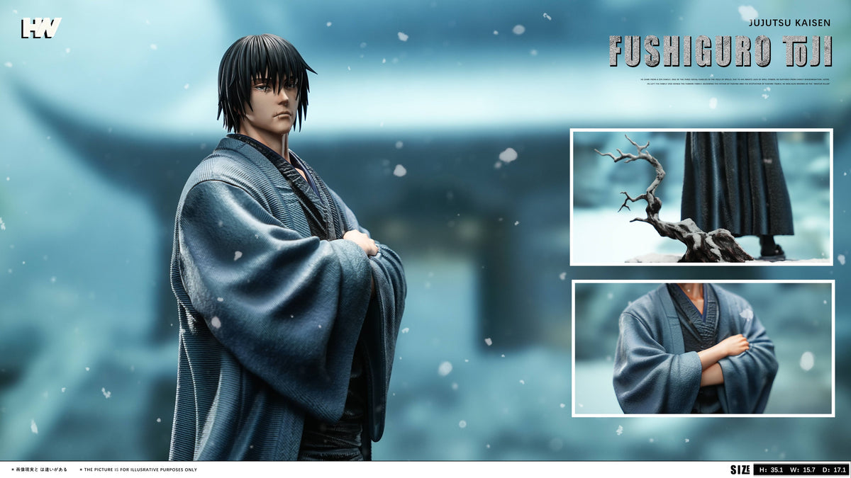 Figura de colección Estatuilla Jujutsu Kaisen | Toji Fushiguro | HW Studio