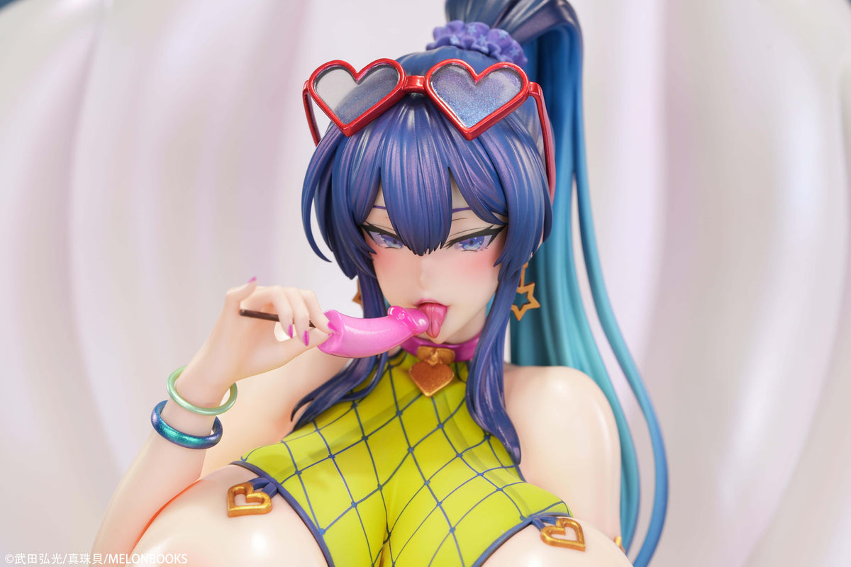 Estatuilla Juukon Sentai | Aomiya Mizuha (Juu Soldier Blue) | PURE | Tienda Anime | Tico Ofertas PURE