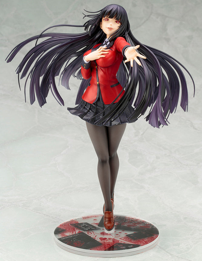 Estatuilla Kakegurui | Yumeko Jabami ARTFX J (Reissue) | Kotobukiya 1/8 | tienda Anime Tico Ofertas Kotobukiya