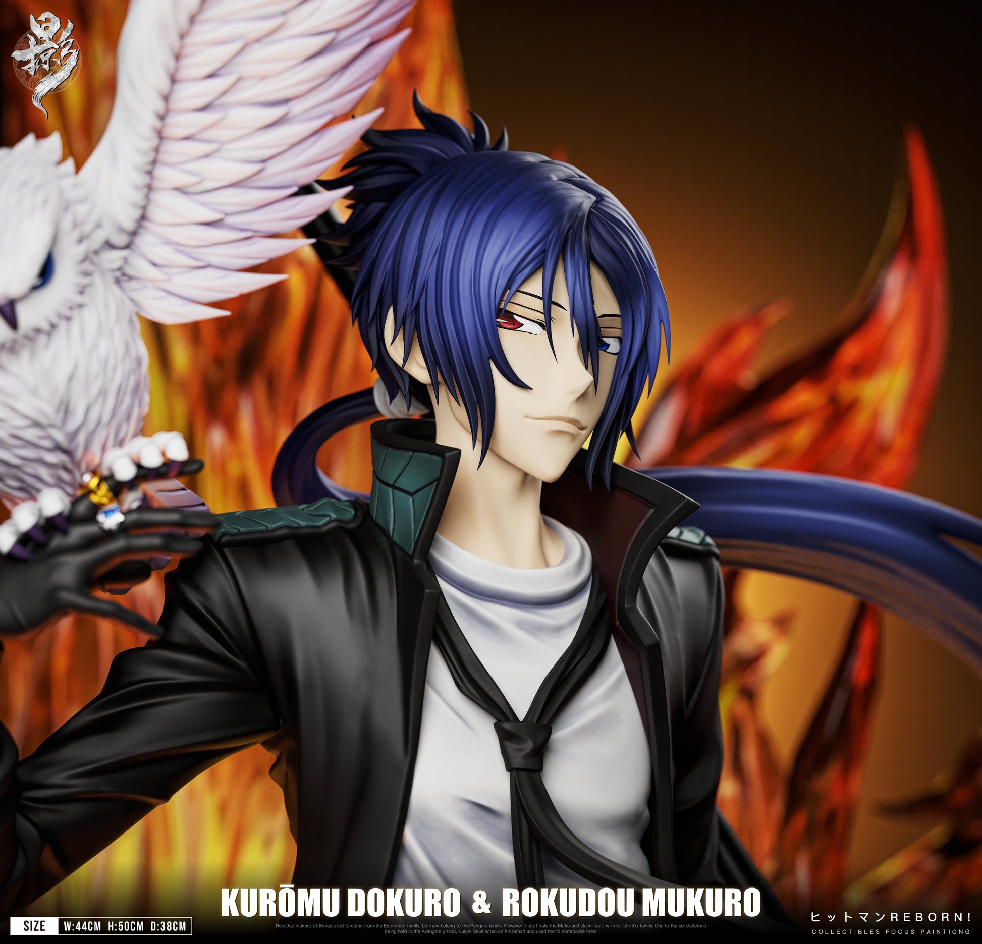 Estatuilla Katekyo Hitman Reborn | Chrome Dokuro & Mukuro Rokudo | Lue Ying Studio | Mist Guardian Duet 005 | Tico Ofertas Lue Ying Studio