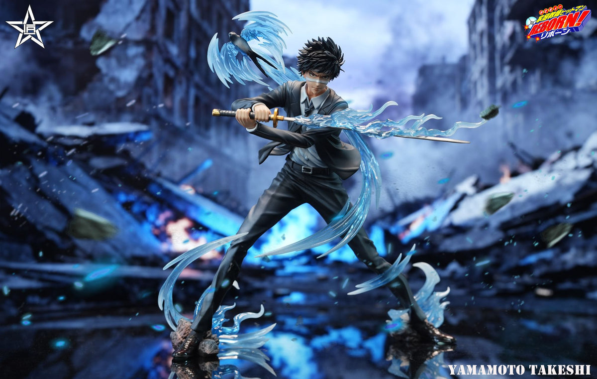 Estatuilla Katekyo Hitman Reborn | Yamamoto Takeshi | Vongola Rain Guardian | Craftsman Studio | Tico Ofertas Craftsman Studio