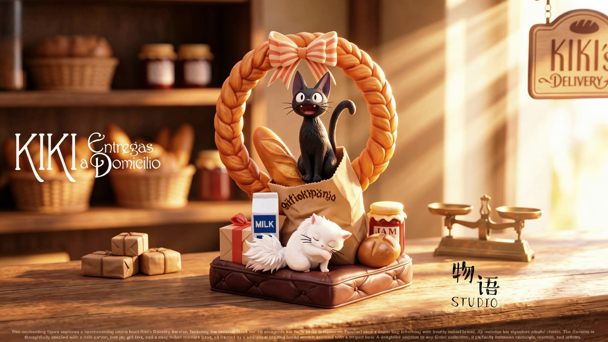 Estatuilla Kiki’s Delivery Service | Desktop Series 10 Jiji x Lily GK Statue | Wu Yu Studio | Tienda Anime | Tico Ofertas Wu Yu Studio