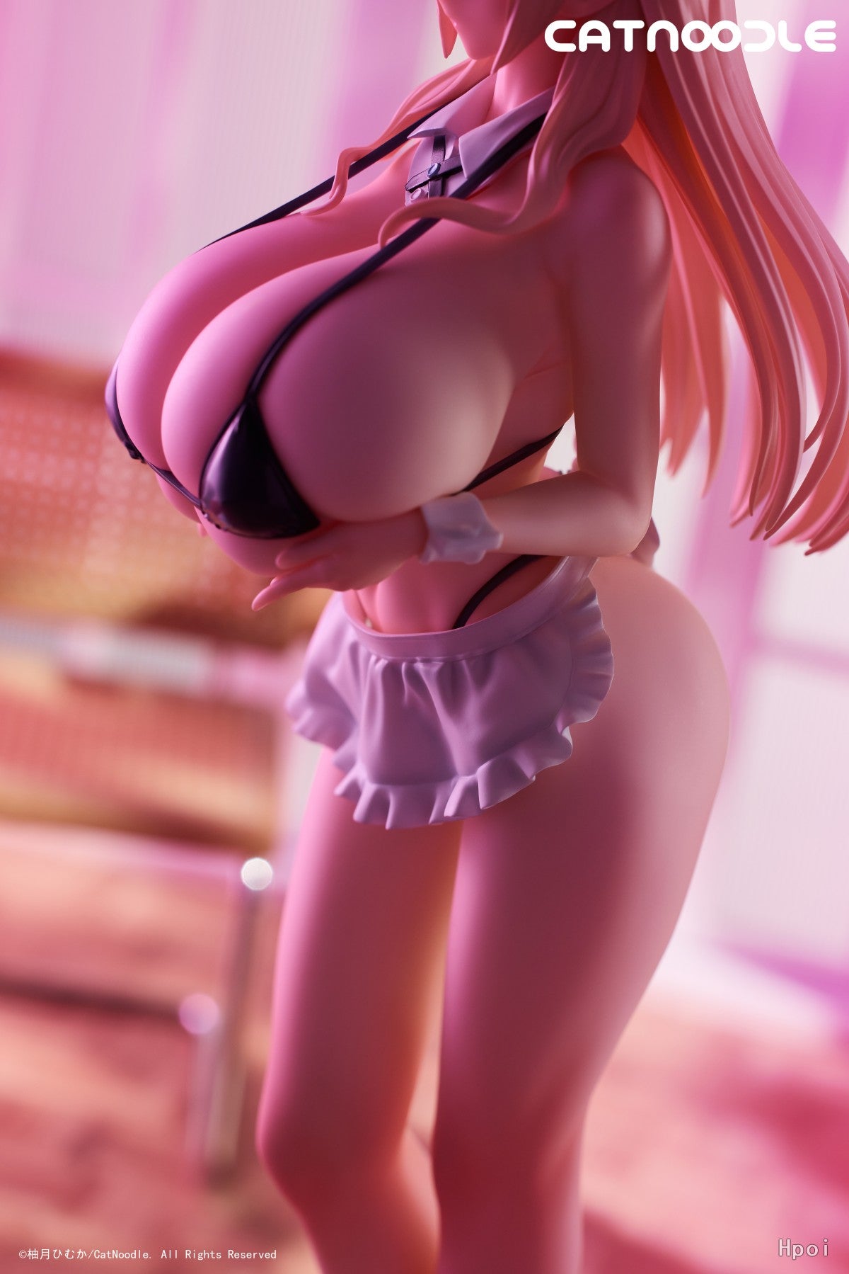 Estatuilla Maid-chan | CatNoodle | Versión Bikini Ilustración Himuka Yuzuki | Tico Ofertas CatNoodle
