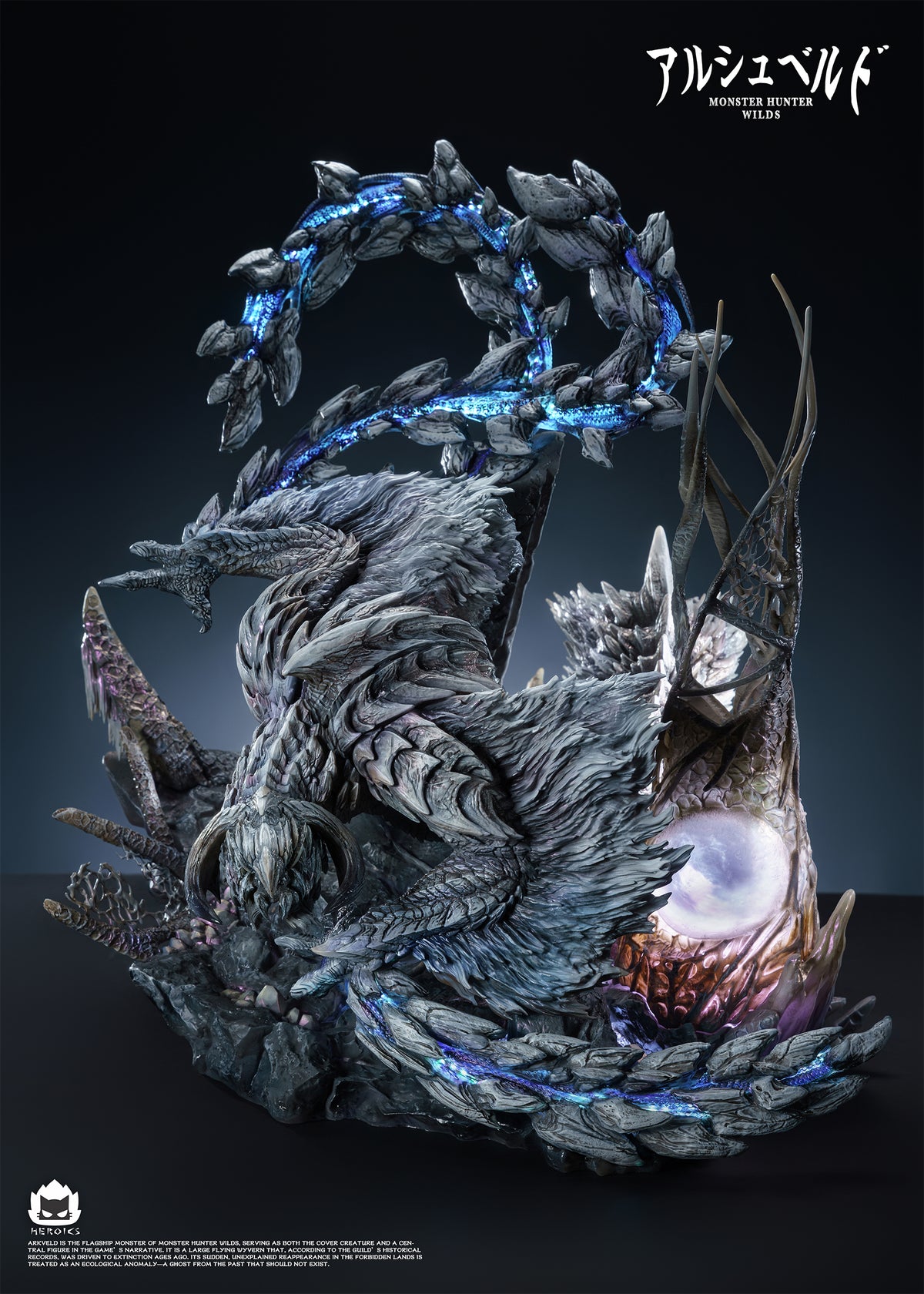 Estatuilla Monster Hunter | Arkveld | Heroics Studio | Tienda Anime | Tico Ofertas Heroics Studio