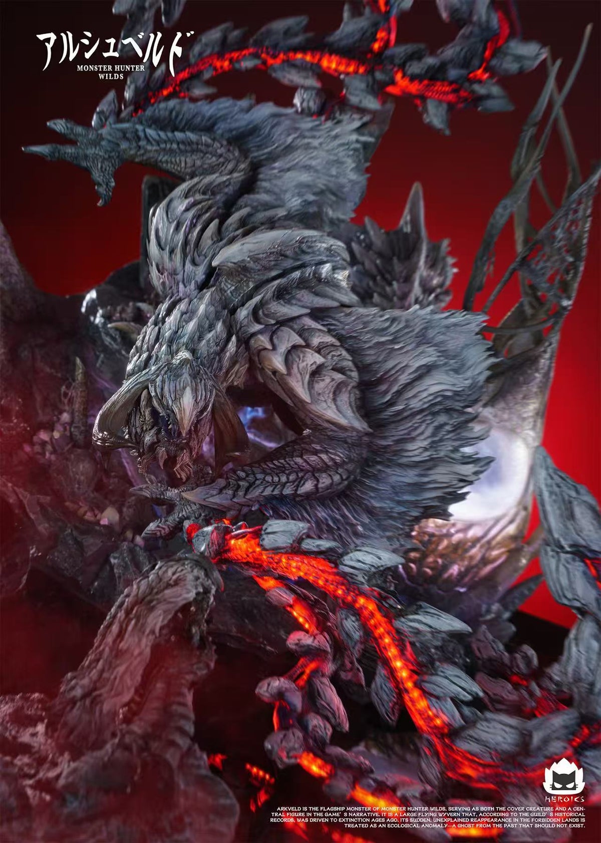 Estatuilla Monster Hunter | Arkveld | Heroics Studio | Tienda Anime | Tico Ofertas Heroics Studio