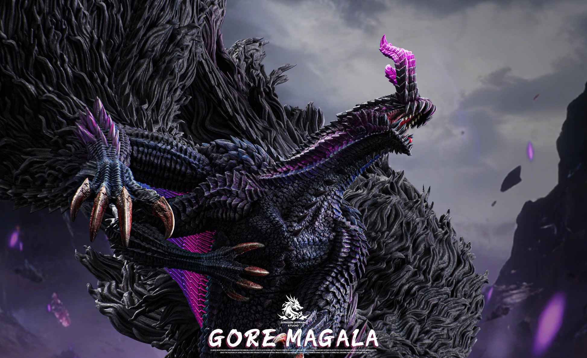 Estatuilla Monster Hunter | Gore Magala | Dragon Realm Studio | Tienda Anime | Tico Ofertas Dragon Realm Studio