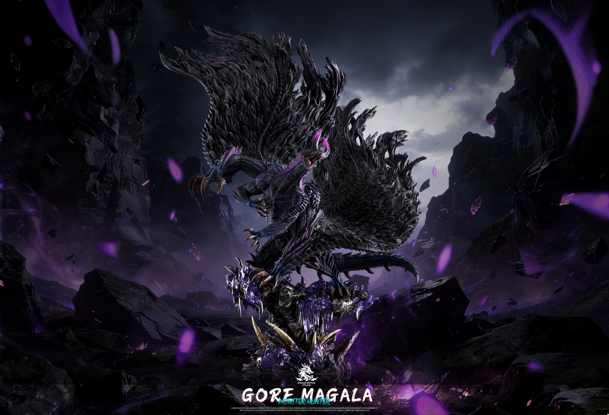 Estatuilla Monster Hunter | Gore Magala | Dragon Realm Studio | Tienda Anime | Tico Ofertas Dragon Realm Studio